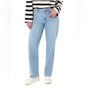 Seven7 Loose Straight Jeans Light Blue NWT